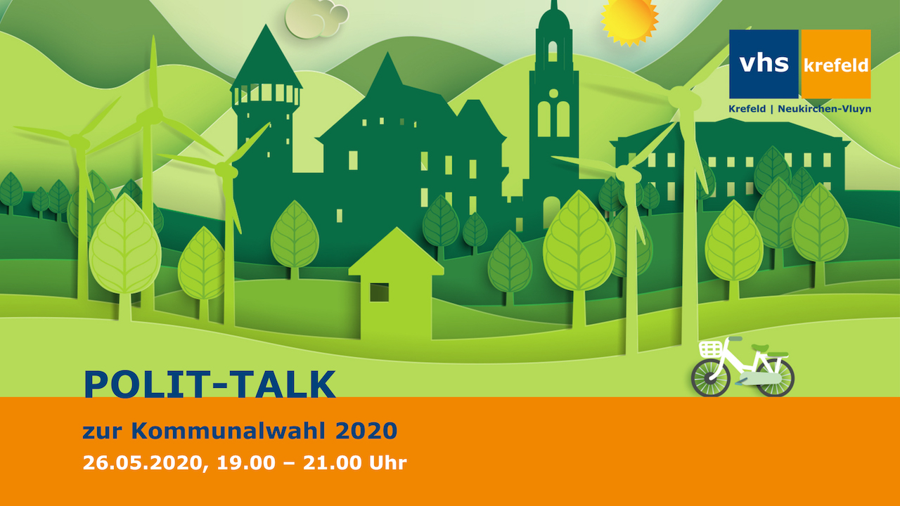 Startbild VHS Krefeld Polit-Talk