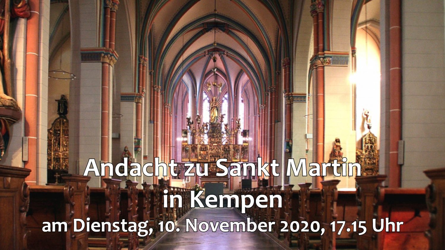 Andacht Sankt Martin1920