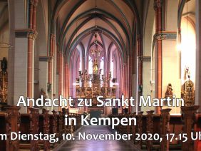 Andacht Sankt Martin1920