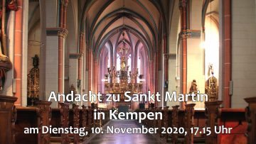 Andacht Sankt Martin1920