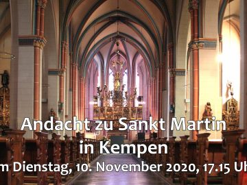 Andacht Sankt Martin1920
